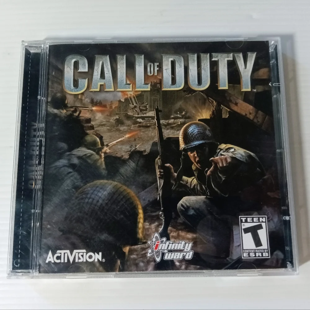 Call of Duty PC Computer Game 2003 InfinityWard Activision Two Discs
